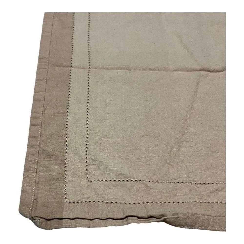 Beach Sand Color Pier 1 Imports Place Mats (6) And Napkins (6) Tan Brown Lot Set